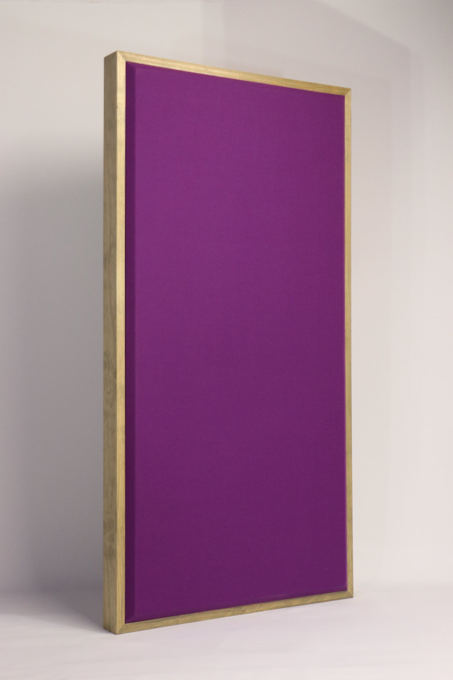 ACOUSTIC PANEL - GRAPE & CLASSIC GREY FRAMED
