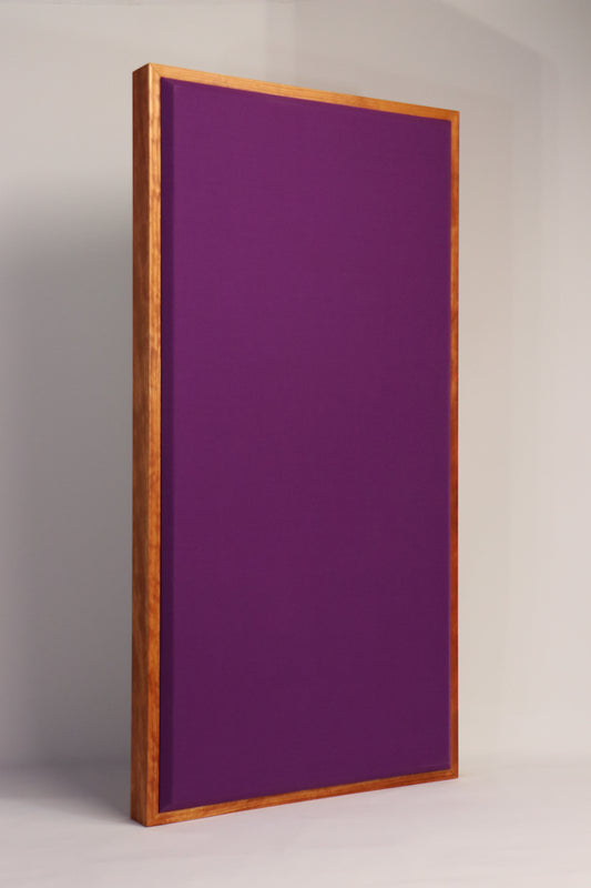 ACOUSTIC PANEL - GRAPE & GUNSTOCK FRAMED