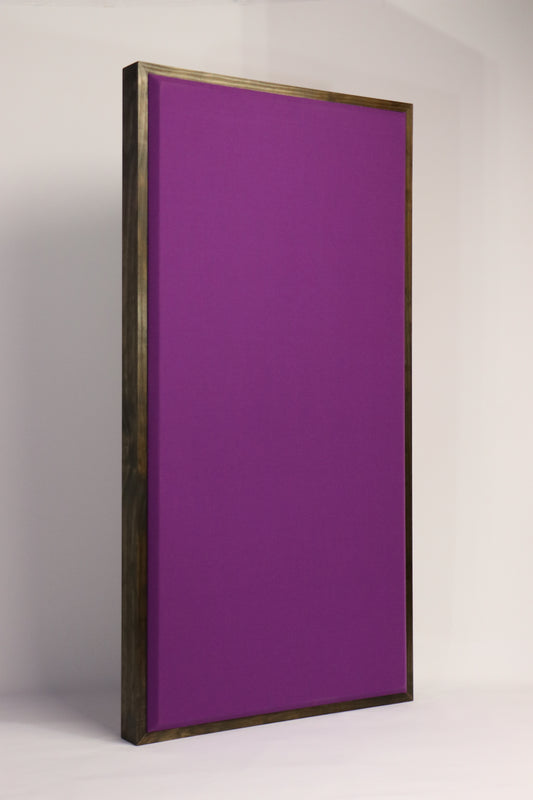 ACOUSTIC PANEL - GRAPE & SPECIAL WALNUT FRAMED