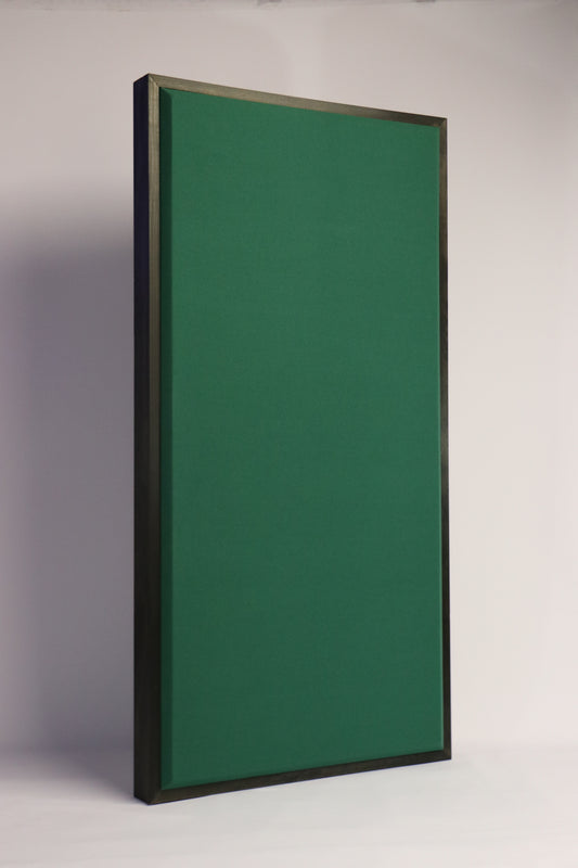 ACOUSTIC PANEL - HUNTER & BLACK WOOD FRAMED
