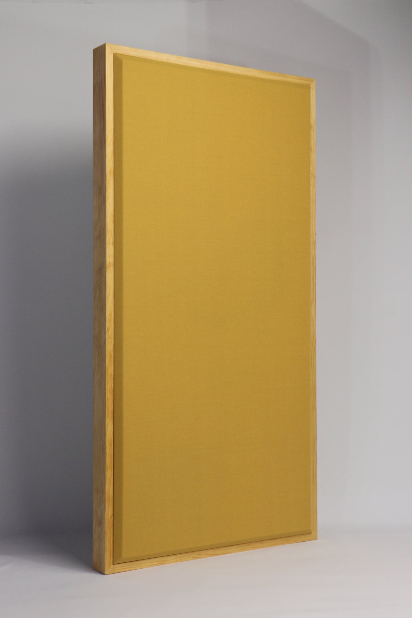 ACOUSTIC PANEL - GOLD & GOLDEN PECAN FRAMED