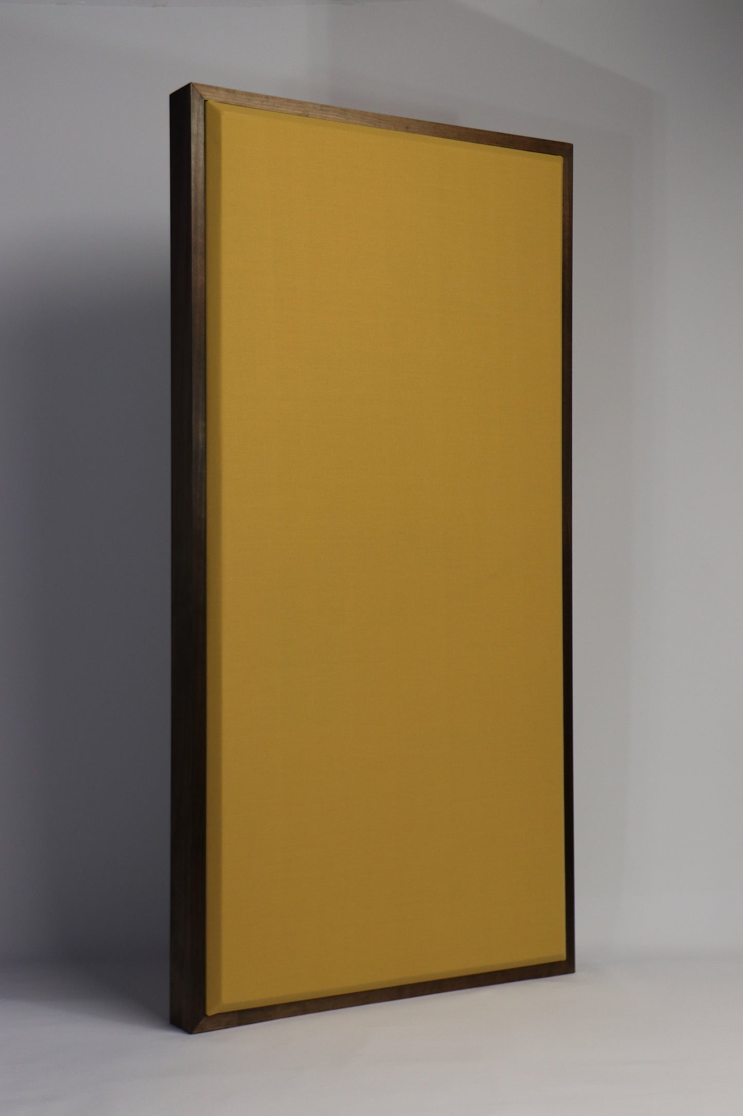 ACOUSTIC PANEL - GOLD & RED MAHOGANY FRAMED