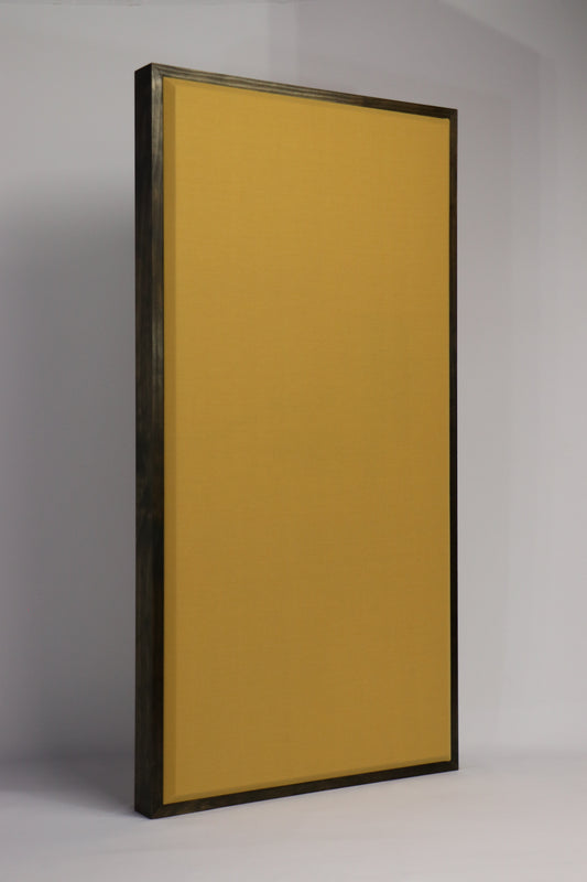 ACOUSTIC PANEL - GOLD & SPECIAL WALNUT FRAMED