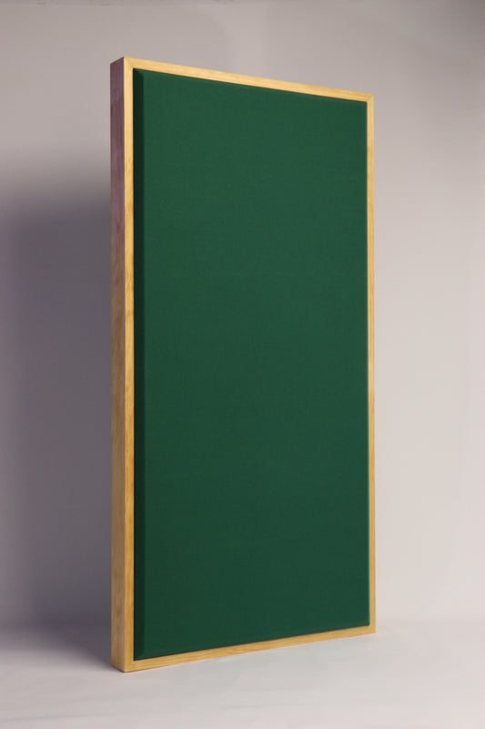 ACOUSTIC PANEL - HUNTER & GOLDEN PECAN FRAMED