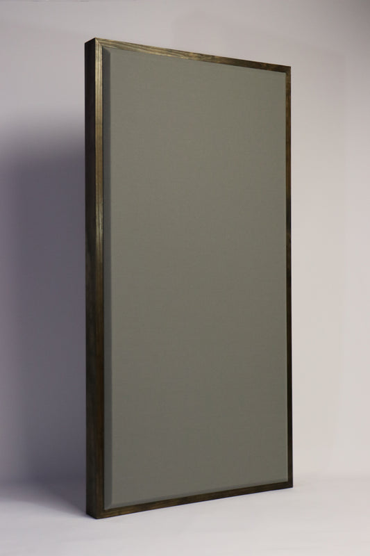 ACOUSTIC PANEL - STEEL GREY & SPECIAL WALNUT FRAMED