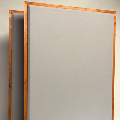 ACOUSTIC PANEL - ALUMINUM & GUNSTOCK FRAMED