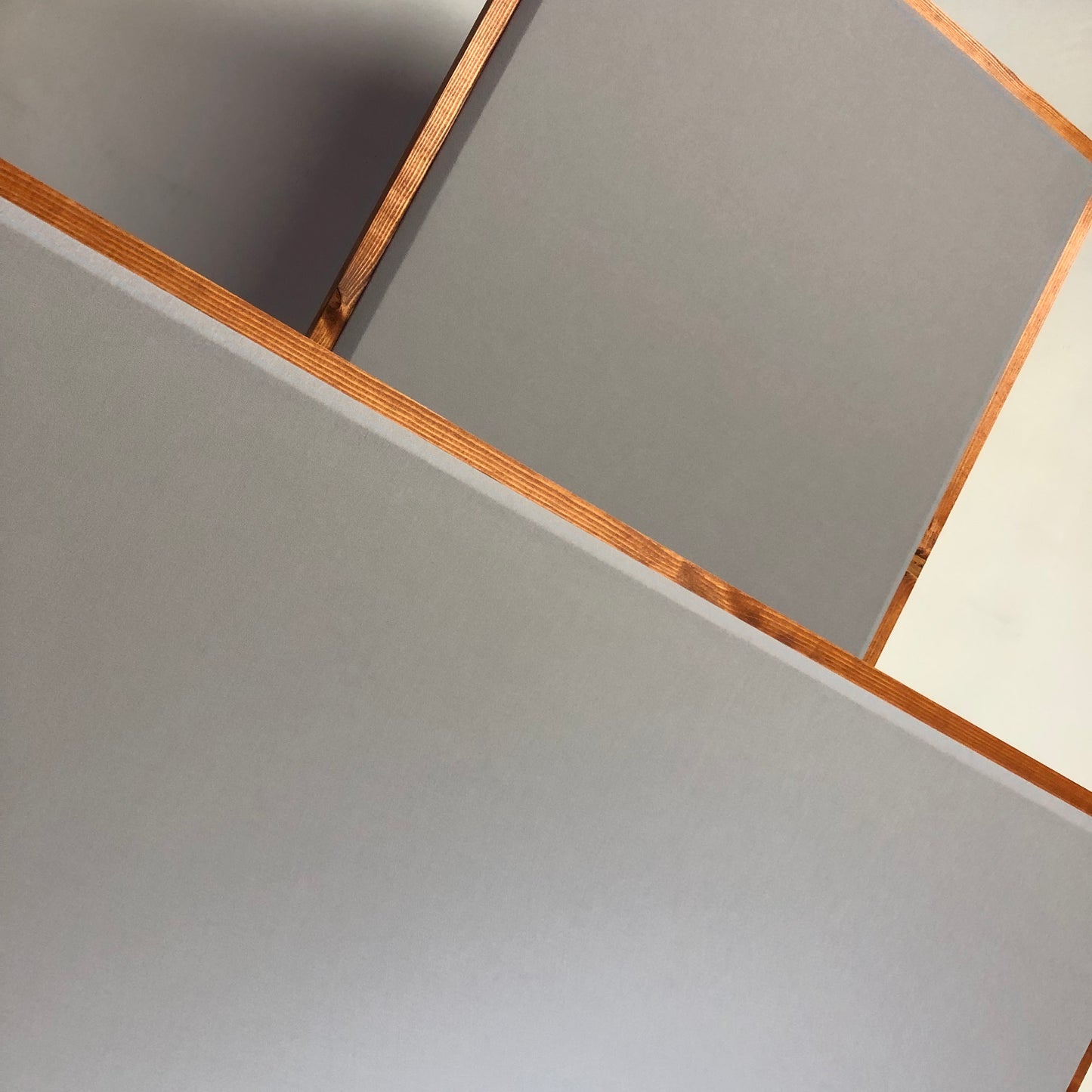 ACOUSTIC PANEL - ALUMINUM & GUNSTOCK FRAMED
