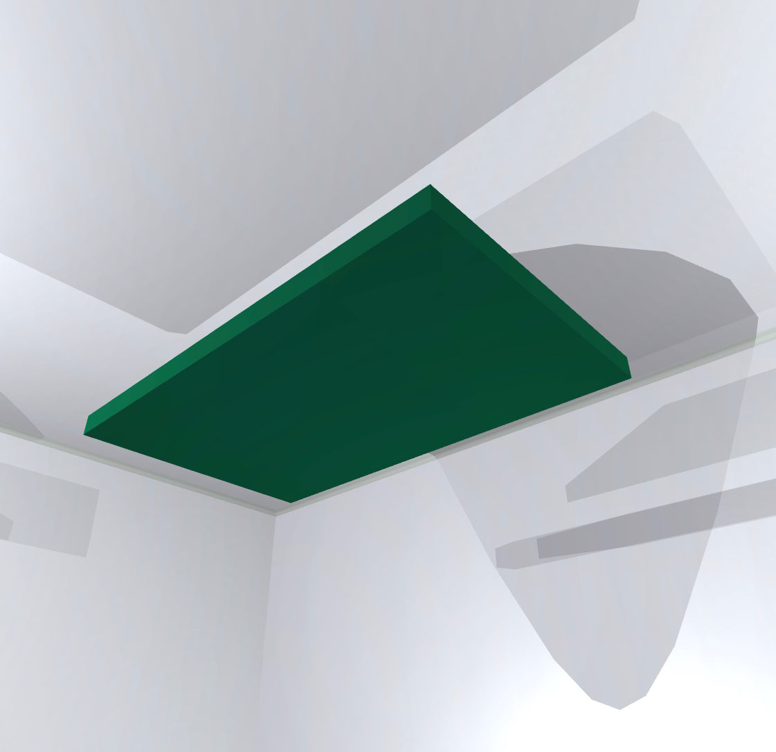 CEILING BAFFLE - Hunter Green