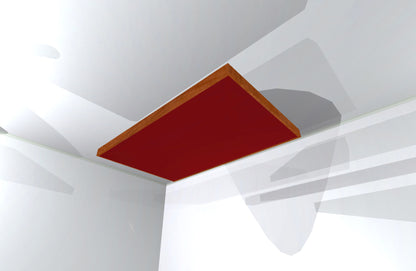 CEILING BAFFLE -  Wine & Gunstock