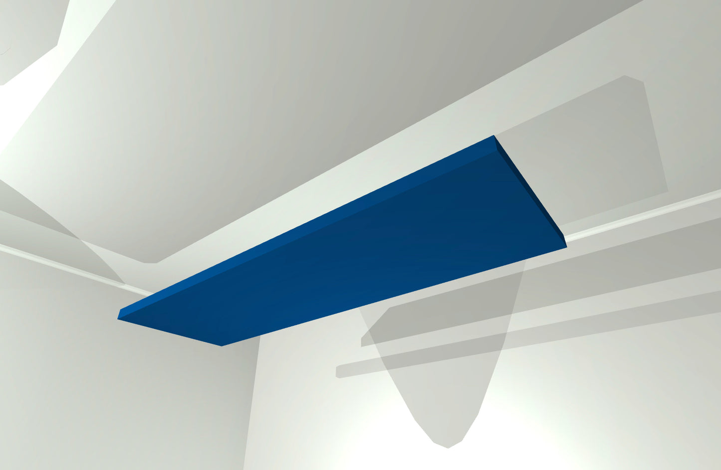 CEILING BAFFLE - Navy Blue