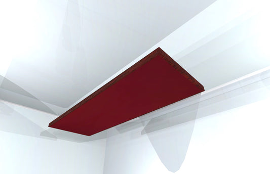CEILING BAFFLE -  Wine & Red Mahogany
