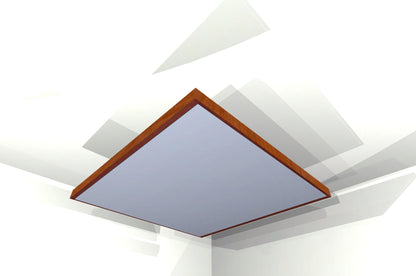 CEILING BAFFLE -  Aluminum & Gunstock