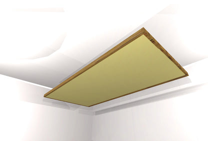 CEILING BAFFLE -  Khaki & Special Walnut