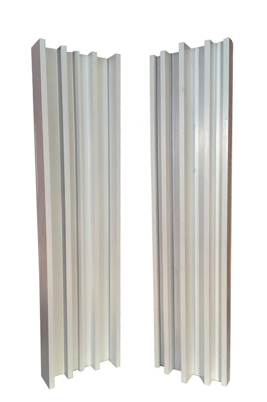 Column Slat Diffuser Pair - WHITE