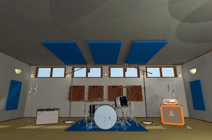 CEILING BAFFLE - Navy Blue